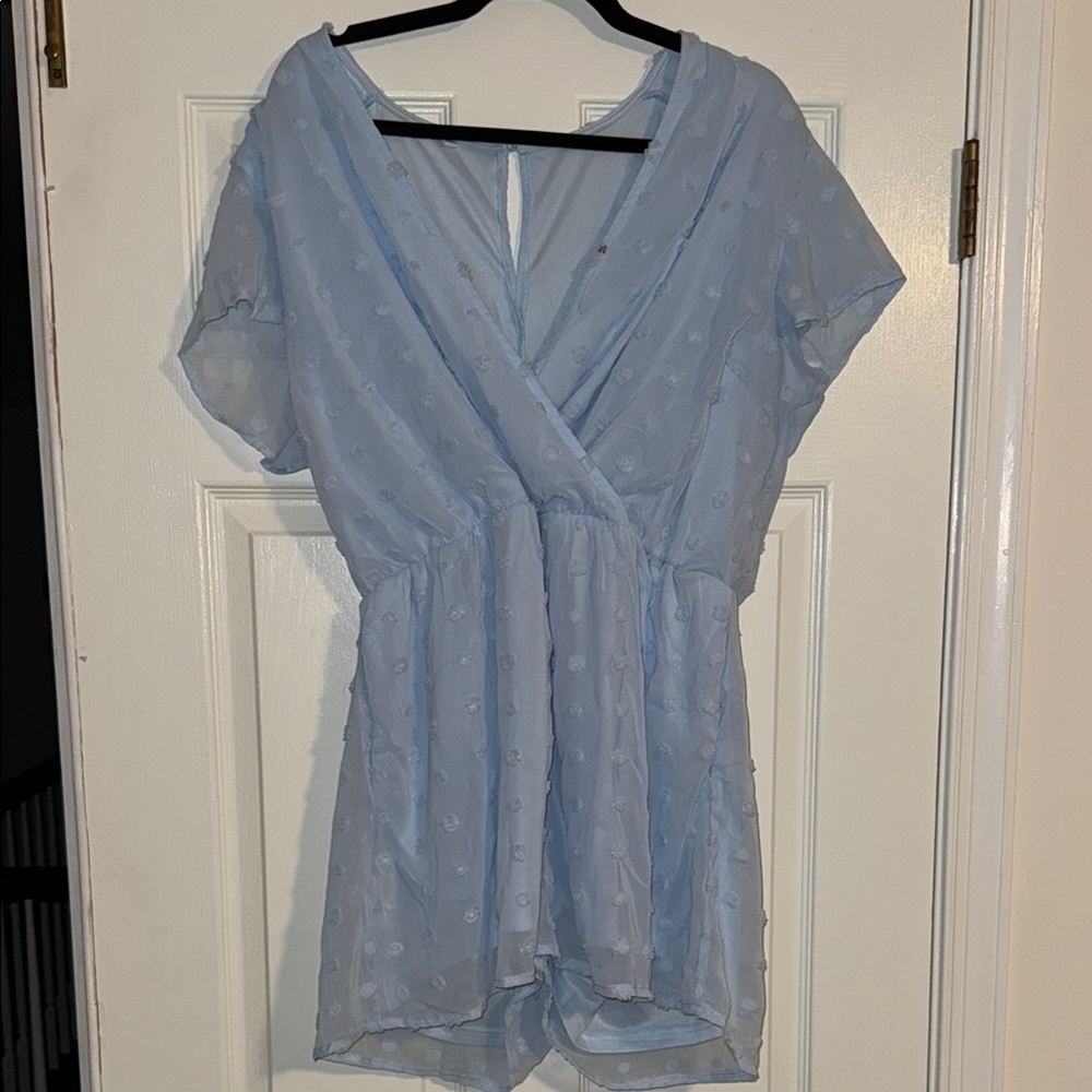 Light Blue Romper